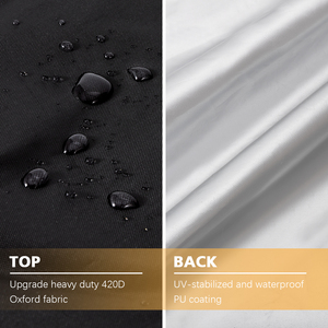 Wear &amp; Tear Resistant <strong>Deck</strong> Furniture <strong>Covers</strong> Anti UV Dust Weather Resistant Backyard Outdoor Furniture Full Protective <strong>Cover</strong> - Product Image 3