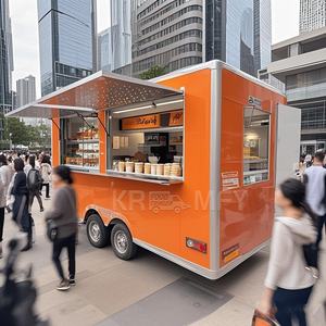 <b>BBQ</b> Truck Vending With Fully Equipped Snack Australia Standard Churros Fast Food Trailer - Product Image 4