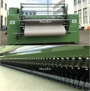 Produsen Changzhou hueen pabrik datar tenun vertikal kain HE-217-T tekstil smocking pleater/kain lipit