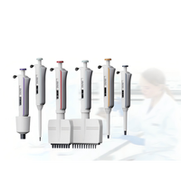 Micropipette monocanal de la série Top Pette pour la manipulation précise des liquides, pistolet à pipette professionnel réglable, grande capacité