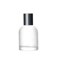 Flacons de parfum cylindriques en verre vides de luxe 30ml 50ml 100ml, flacon de voyage rechargeable avec boîtes