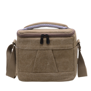Vente en gros de sac de photographie en toile <span class=keywords><strong>vintage</strong></span> avec logo personnalisé pour <span class=keywords><strong>appareil</strong></span> <span class=keywords><strong>photo</strong></span> <span class=keywords><strong>Canon</strong></span> 200D R50R8R10 Nikon Z30Z50Z5Z6 Sony A6700A7M3 - Product Image 3