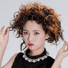 Party Story Perruque bombe humide bicolore (1338727) - Product Image 1