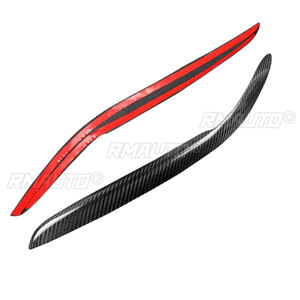 1 par de cubiertas de fibra de carbono real para faros delanteros de coche, para Subaru Impreza 4-6 2004 2005 2006 2007 2008 2009 - Product Image 3