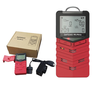 Détecteur portable de diffusion de 4 gaz MicMeta (CO/H2S/O2/LEL) avec IP68 et alarme de détresse - Product Image 2