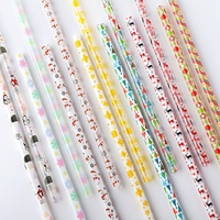 Pailles en PETG en gros, durables, rigides, transparentes, réutilisables, couleur personnalisée, accessoires de boisson DIY