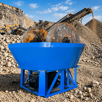 Broyeur à moulin à sec pour minerai d'or, machine de broyage d'or pour la récupération et le traitement de l'or en Afrique