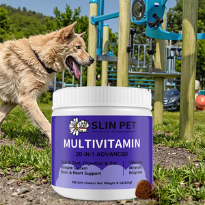 Multivitamines molles à mâcher pour chiens Suppléments nutritionnels Vitamines A-<span class=keywords><strong>K</strong></span> le système immunitaire Soutien des soins de santé du cerveau et du cœur - Product Image 4
