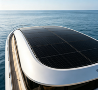 Panneaux solaires flexibles étanches IP68 de 10 à 500 W, ETFE, haute efficacité, monocristallins, module PV Topcon pour utilisation en mer, en bateau, en extérieur