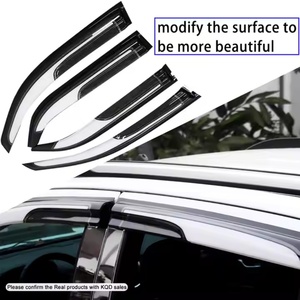 แผ่นบังแดดกันฝนสำหรับประตูรถยนต์ ขายดี สำหรับ Toyota Fortuner ปี 2012-2015 - Product Image 3