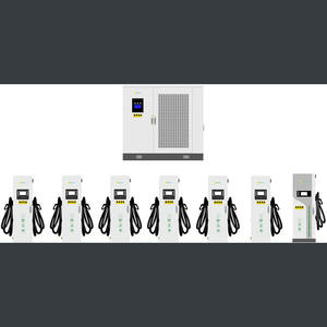 Cargador para Vehículos Eléctricos de 720 kW, Trifásico, de Montaje en Suelo, Cargador de CC de 250 A - Product Image 2