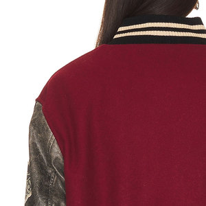 Chaqueta Varsity de Invierno para Mujer, Nueva, Cómoda, Transpirable, de Secado Rápido, Ligera, con Cuello Alto, Estampada, para Uso en Exteriores - Product Image 6