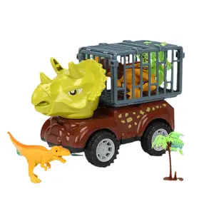 27Mhz iluminação rc monster trucks função completa 4 canais dinossauro ovo carro brinquedo caminhão controle remoto para crianças