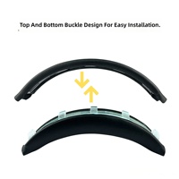 Pièces de rechange MQ pour vis de tige de charnière et loquet, pour casques QC35 QC45 QC SE, pour démontage du serre-tête anti-plis et respirant