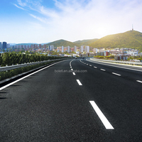 Peinture de marquage routier réfléchissante à fusion rapide, perles blanches et jaunes 20 %, pour lignes routières, Philippines DPWH