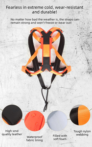 Ensemble <span class=keywords><strong>harnais</strong></span> et laisse pour <span class=keywords><strong>chien</strong></span> de course en plein air, adapté aux chiens de traîneau, confortable, durable, portable, en stock, vente en gros - Product Image 4