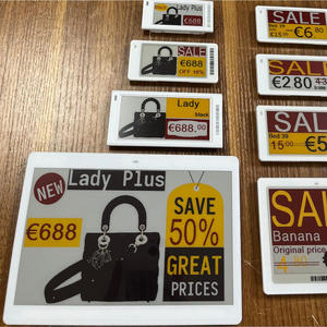 Sistema de Etiquetas Electrónicas para Estantes (ESL) con Gateway BLE de 2.4 GHz, AP, API y EAS, Etiqueta Electrónica de Precio Digital con Pantalla E-Ink - Product Image 4