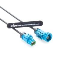 Câble d'extension Ethernet automobile étanche H-MTD mâle-femelle Rosenberger E6K14A-1CAZ5-Z E6S14E-1CAZ5-Z pour capteur de vision