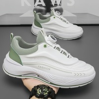 Chaussures décontractées pour hommes, baskets blanches décontractées, baskets tendance, chaussures de sport décontractées pour hommes