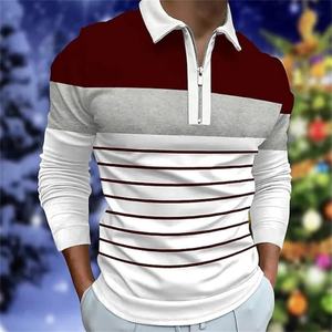 Camiseta Polo Deportiva Informal de Manga Larga para Hombre, Corte Ajustado, Nueva Colección 2025 |   Venta Directa de Fábrica, Se Puede Personalizar - Product Image 2