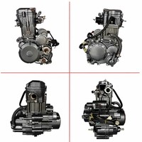Ensemble moteur 200cc 4 temps refroidi par eau avec allumage CDI pour tricycle à usage intensif, neuf, directement de l'usine, OEM