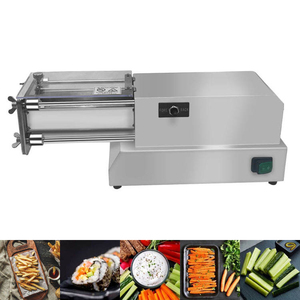 Commercial Automatic <b>Vegetable</b> Potato <b>Cutter</b> Taro Slicer Cucumber Carrot Strip Maker Pushing Machine 2-in-1 Manual & Automatic P - Product Image 2