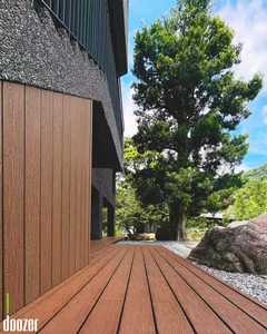 2025 Novità: Pavimentazione WPC per Esterni Ignifuga, Design Europeo Spazzolato, Decking Co-estruso per Giardino - Product Image 5