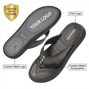 Sandalias Deportivas para Hombre Nicecin, Molde Exclusivo, Accesorios Metálicos Personalizados, Soporte de Arco, PVC Suave, Sandalias de Playa, Logotipo OEM de Fábrica - Product Image 1