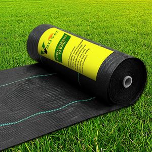 Telo Pacciamante Nero in PP Tessuto Anti-Erbacce, Anti-UV, Biodegradabile, per Giardino e Paesaggistica, Tagliabile - Product Image 3