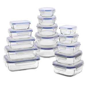 Top Sale  2019 High Borosilicate Glass Vacuum Food Storage Container with Low Price