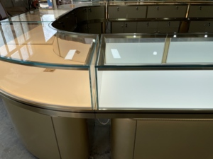 Factory Manufacturer Jewelry Shop Interior <strong>Design</strong> Gold Store <strong>Display</strong> Shelf Vitrine Glass Gold Showcase <strong>for</strong> <strong>Sale</strong> - Product Image 3