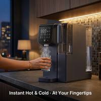 Filtre à eau de comptoir chaud et froid Ro Mini distributeur d'eau électrique purificateur refroidisseur de table et distributeur d'eau chaude