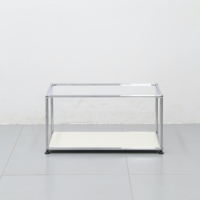 Kabinet Dapur Modular Stainless Steel Terbaru, Konstruksi Mudah Diatur Ulang, Aksesoris Display Kaca Temper, Perlengkapan Masak