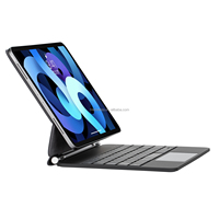 Clavier intelligent sans fil BT 11 pouces avec pavé tactile magnétique Magic Keyboard Pro pour iPad Air 1 2 3 4 5 & Interface USB 10,9 pouces