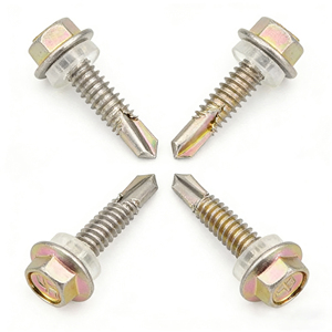 Tornillos de Cola de Broca Autoperforantes con Brida de Fábrica Bibo Yaente |   Tornillos Autorroscantes Galvanizados - Fijaciones para Techos de Acero de Color - Product Image 4