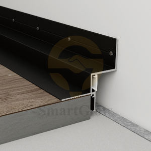 Profil Aluminium U Channel Dekoratif untuk Trim Dinding, Strip Penutup Lampu LED Gypsum Plaster, Grosir, Tersedia - Product Image 4