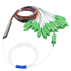 Thấp chèn mất 70: 30 chia tỷ lệ 1x9 1x16 1x8 Mini Thép khối-ít sợi <span class=keywords><strong>PLC</strong></span> <span class=keywords><strong>Splitter</strong></span> Singlemode <span class=keywords><strong>SC</strong></span>/APC kết nối - Product Image 5