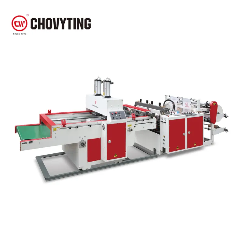 china factory/carry bag making machine/used plastic shopping bag making machine