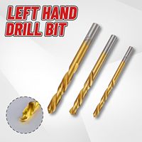 Jeu de forets à main gauche 14 pièces 35 # Cr-Mo 6542 HSS Steel Cobalt EZ Kit d'extracteur de vis pour enlever les vis dénudées