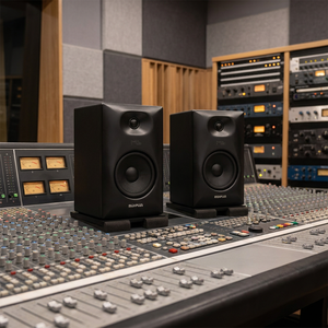 Moniteur de studio alimenté Midiplus MS6 V2 6 pouces, <span class=keywords><strong>enceinte</strong></span> de référence active professionnelle avec woofer en fibre de carbone et stéréo sans fil TWS - Product Image 6