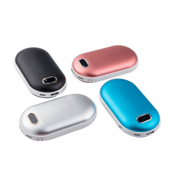 High Capacity Custom Pd Housing Portable Hand Warmer Power Bank Mobile Charger Rohs Cover Targeted for Comfort Convenience