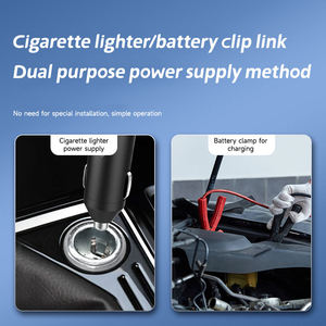 Bomba inflable para coche PCMOS, neumáticos para coche, coche portátil con iluminación eléctrica de doble cilindro de alta potencia, bombas de alta presión - Product Image 4