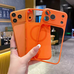 เคสแม่เหล็กป้องกันเลนส์ 2 in 1 สำหรับ iPhone 18 12 13 14 15 16 Pro Max 17 Air 11 แบบด้าน เปลี่ยนเป็นฝาหลังรุ่น 17 ได้ทันที - Product Image 2
