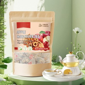 Thé Premium aux Pommes et aux Aubépines <span class=keywords><strong>Sans</strong></span> Pépins, <span class=keywords><strong>Sans</strong></span> <span class=keywords><strong>Sucre</strong></span>, Naturel, pour le Soutien Digestif, Bien-être et Santé, Thé Rafraîchissant aux Fruits Séchés - Product Image 5