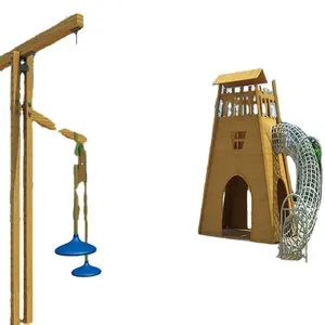 Commercia set di altalene bianche parco giochi da giardino set di altalene per bambini all'aperto scivolo in tubo di plastica grande scivolo