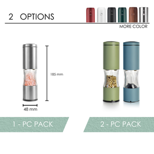 Kitchen Gadgets Stainless Steel Mill Manual Set ABS Plastic+PC Adjustable Ceramic Core Dishwasher Safe - Product Image 4