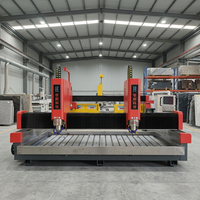 Machine de découpe plasma CNC PMT pour marbre avec moteur, double tête indépendante, pour gravure sur pierre