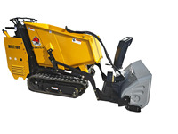 Mini-chargeuse sur chenilles en caoutchouc Kohler Bosch pour pompe - Système entièrement hydraulique pour le transport de gravier/terre agricole