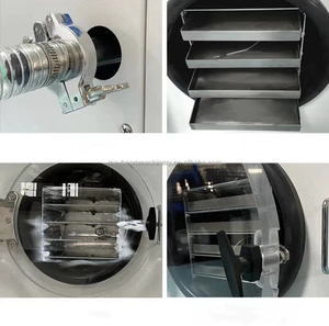 Mini secadora de alimentos comercial automática de 35kg para uso doméstico, liofilizador profesional de 220V para procesamiento de alimentos - Product Image 2