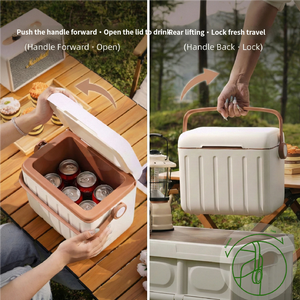 Multi-size Modern Waterproof Portable Incubator Insulated Refrigerator Absorption Refrigeration PP Material Suitable <b>for</b> <b>Camping</b> - Product Image 5